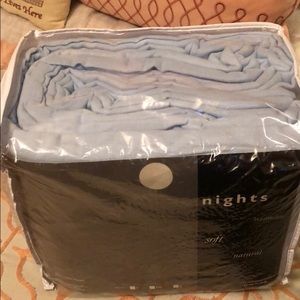 Northern Nights King Size Flannel Duvet Cover New